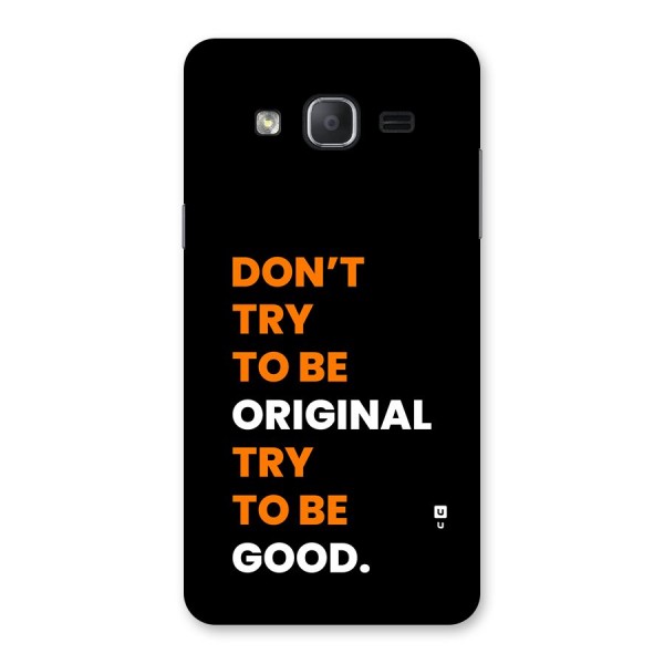 To Be Good Back Case for Galaxy On7 Pro