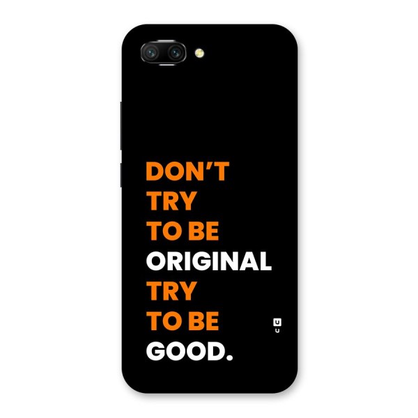 To Be Good Back Case for Honor 10
