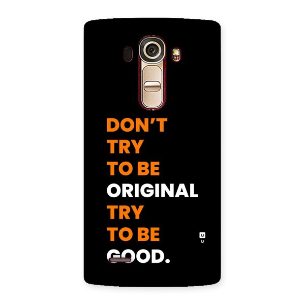 To Be Good Back Case for LG G4
