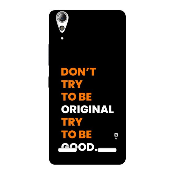 To Be Good Back Case for Lenovo A6000