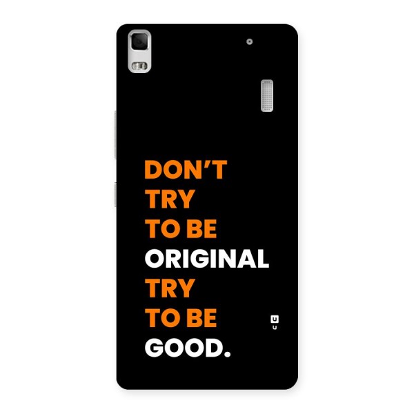 To Be Good Back Case for Lenovo K3 Note