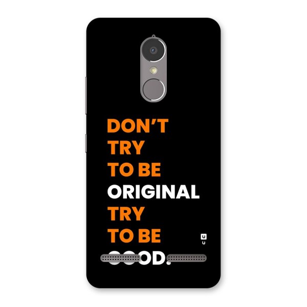 To Be Good Back Case for Lenovo K6 Power