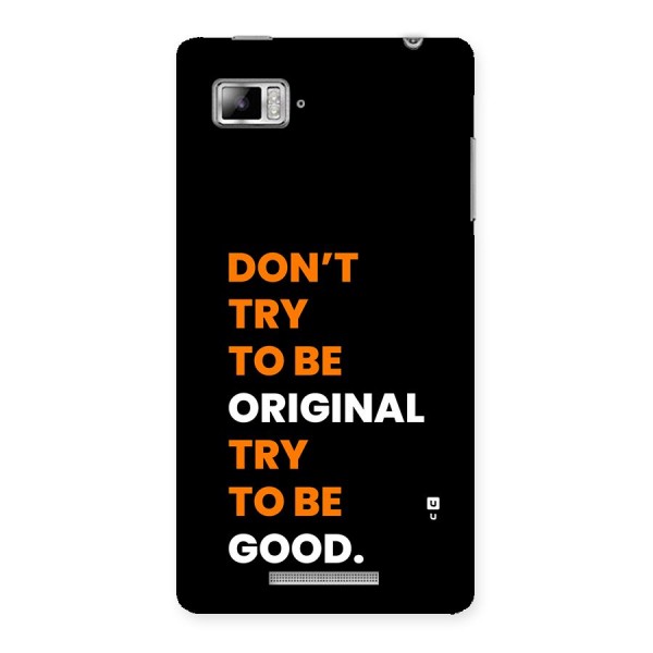 To Be Good Back Case for Lenovo Vibe Z K910