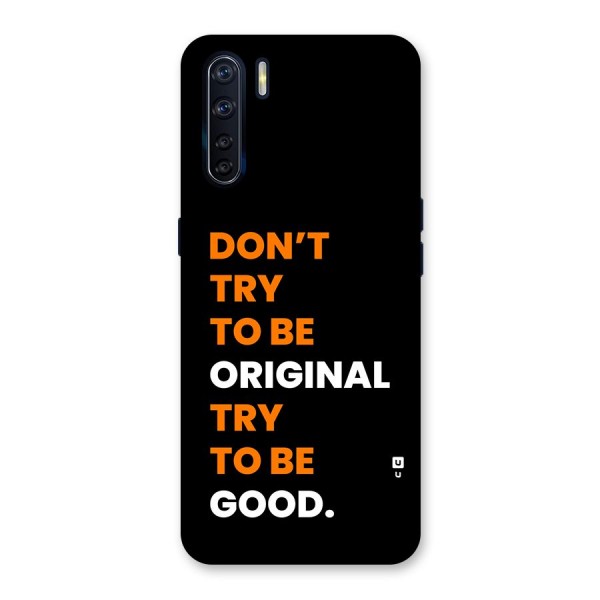 To Be Good Back Case for Oppo F15