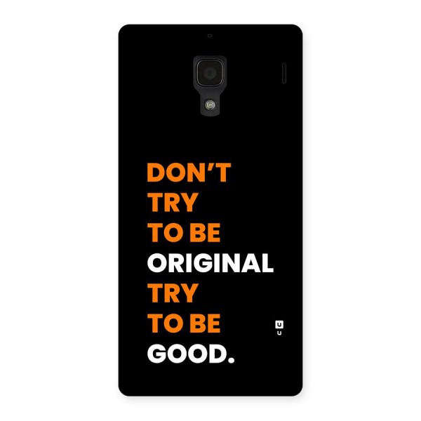 To Be Good Back Case for Redmi 1s