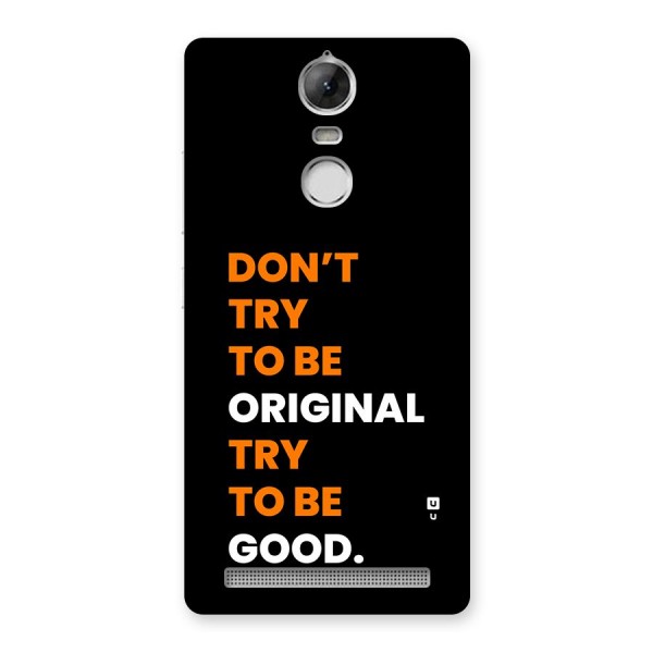 To Be Good Back Case for Vibe K5 Note