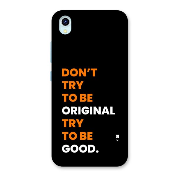 To Be Good Back Case for Vivo Y1s