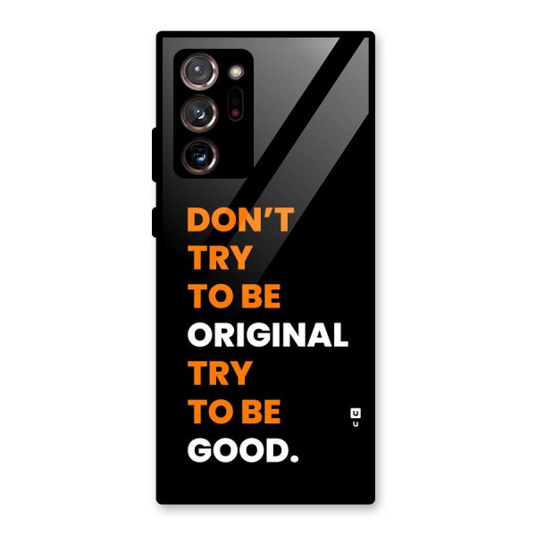 To Be Good Glass Back Case for Galaxy Note 20 Ultra 5G