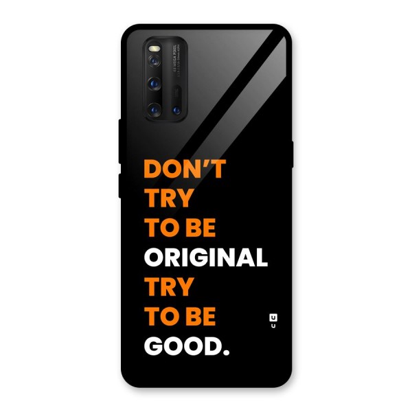 To Be Good Glass Back Case for Vivo iQOO 3