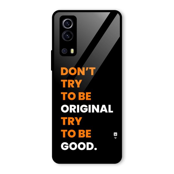 To Be Good Glass Back Case for Vivo iQOO Z3