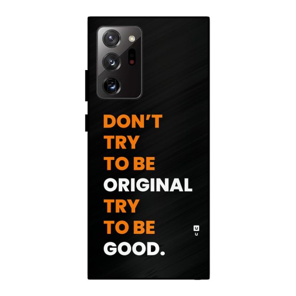 To Be Good Metal Back Case for Galaxy Note 20 Ultra