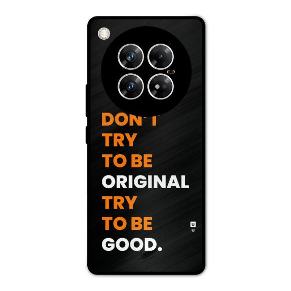 To Be Good Metal Back Case for Infinix Zero 40 5G