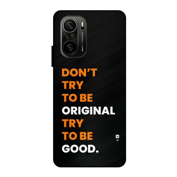 To Be Good Metal Back Case for Mi 11X Pro