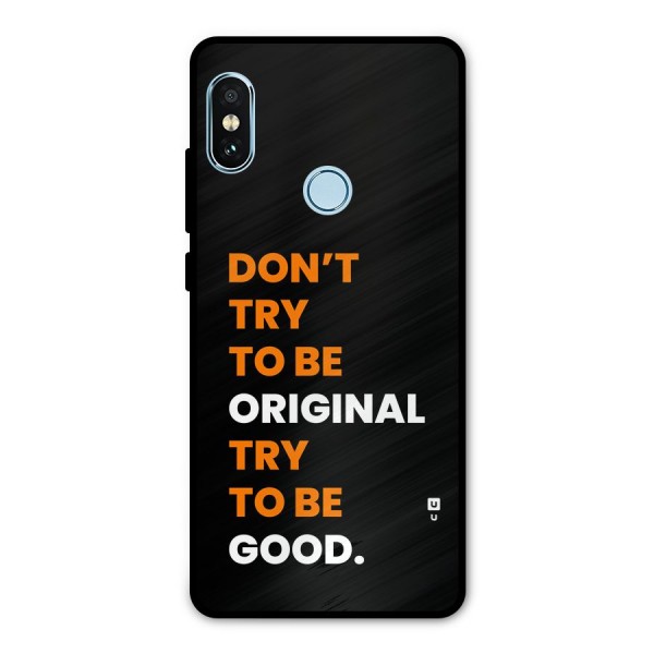 To Be Good Metal Back Case for Redmi Note 5 Pro