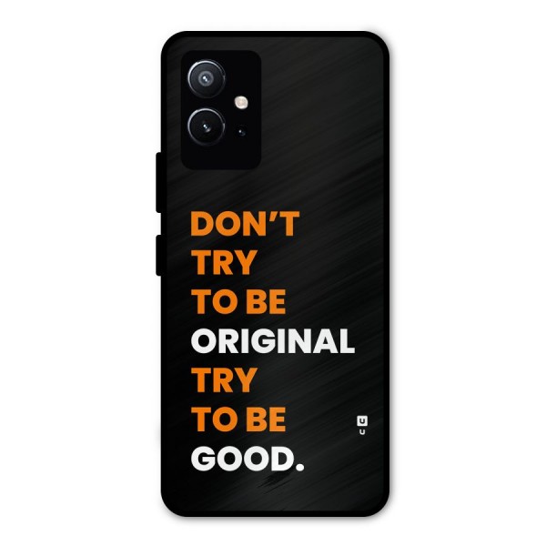 To Be Good Metal Back Case for Vivo T1 5G