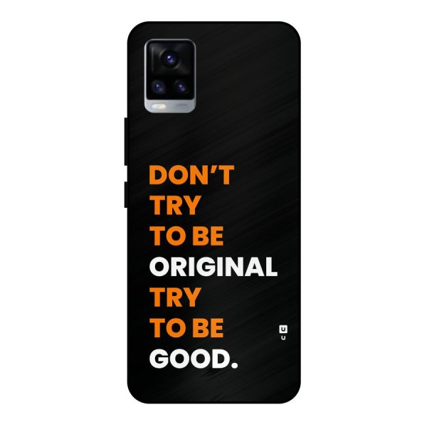 To Be Good Metal Back Case for Vivo V20