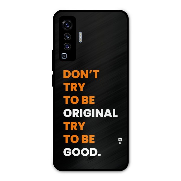 To Be Good Metal Back Case for Vivo X50