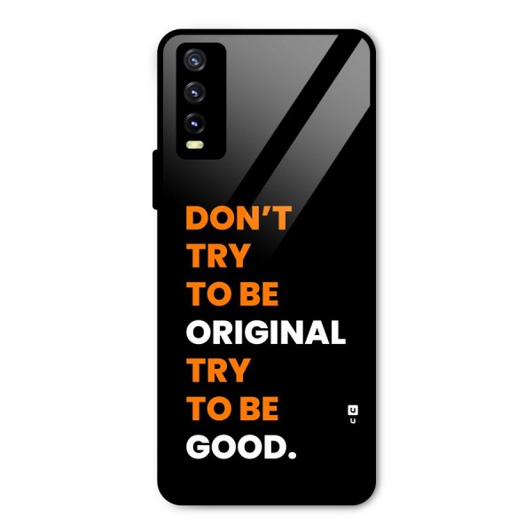 To Be Good Metal Back Case for Vivo Y20i