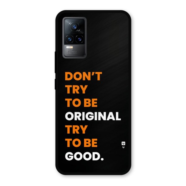 To Be Good Metal Back Case for Vivo Y73