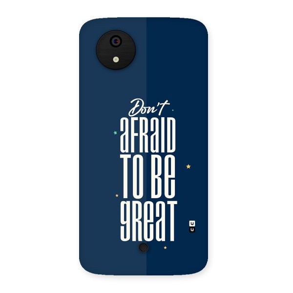 To Be Great Back Case for Canvas A1  AQ4501