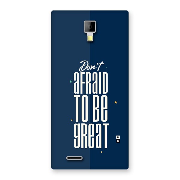To Be Great Back Case for Canvas Xpress A99