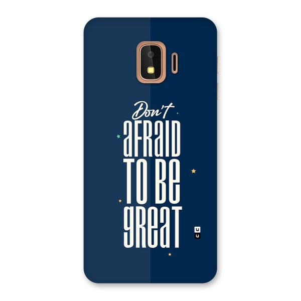 To Be Great Back Case for Galaxy J2 Core