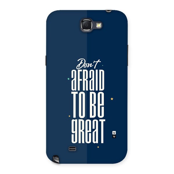 To Be Great Back Case for Galaxy Note 2