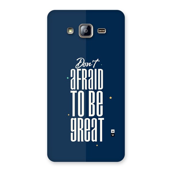 To Be Great Back Case for Galaxy On5
