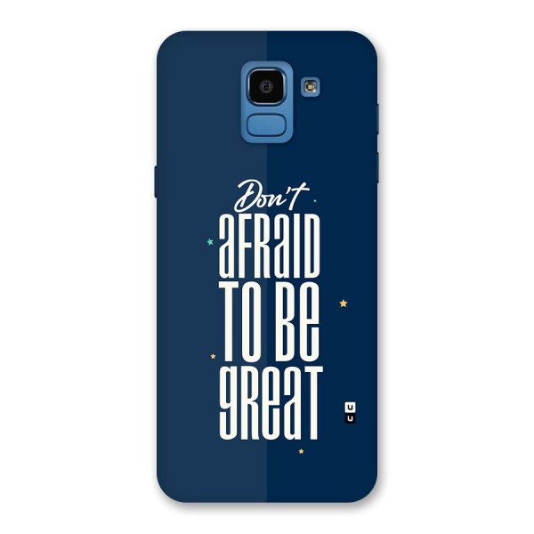 To Be Great Back Case for Galaxy On6
