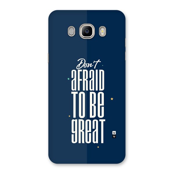 To Be Great Back Case for Galaxy On8