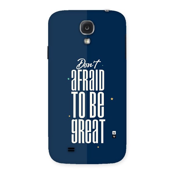 To Be Great Back Case for Galaxy S4