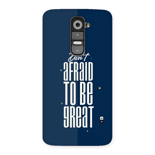 To Be Great Back Case for LG G2