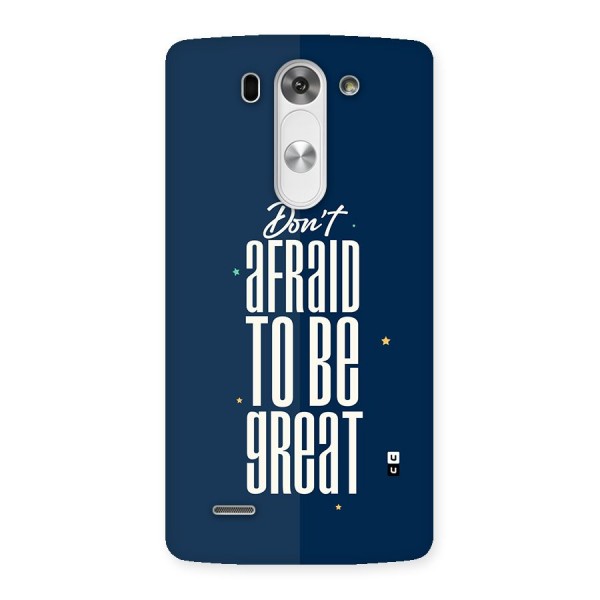 To Be Great Back Case for LG G3 Mini