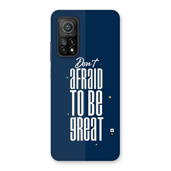 To Be Great Back Case for Mi 10T Pro 5G
