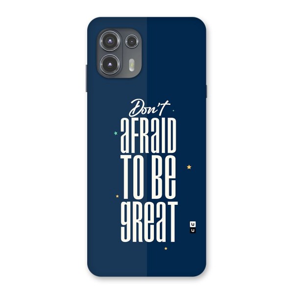 To Be Great Back Case for Motorola Edge 20 Fusion