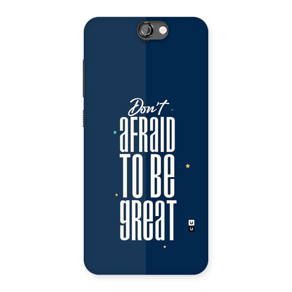 To Be Great Back Case for One A9