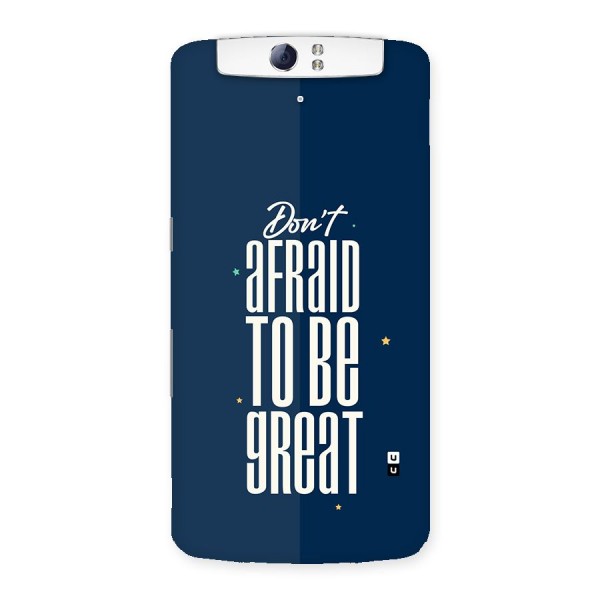 To Be Great Back Case for Oppo N1