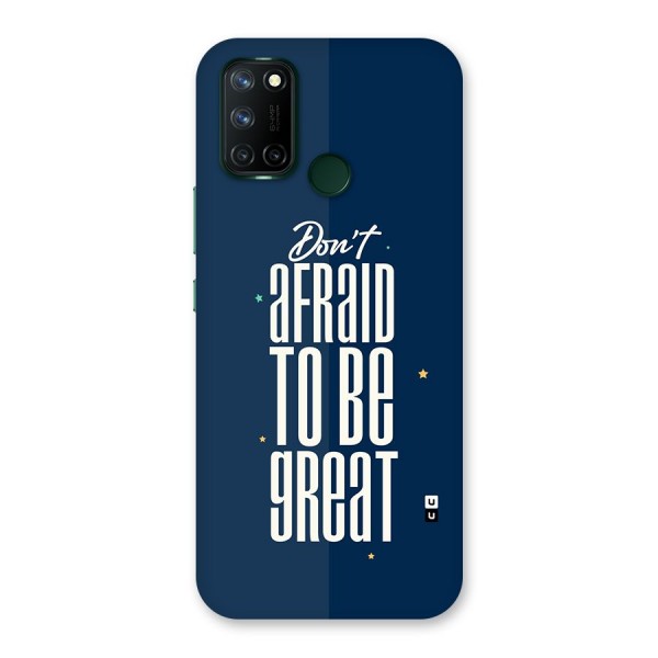 To Be Great Back Case for Realme 7i
