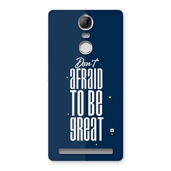 To Be Great Back Case for Vibe K5 Note