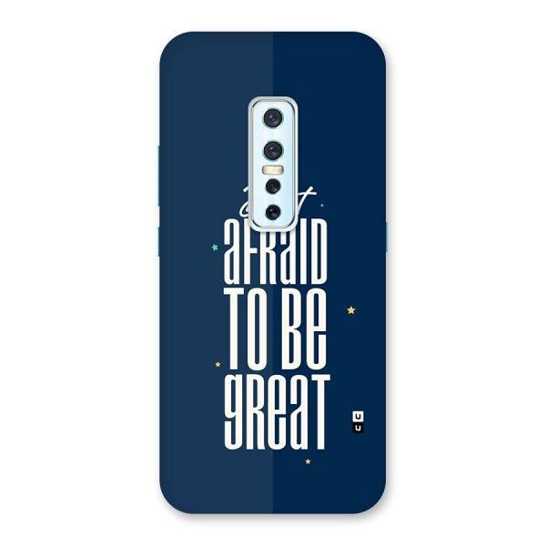 To Be Great Back Case for Vivo V17 Pro