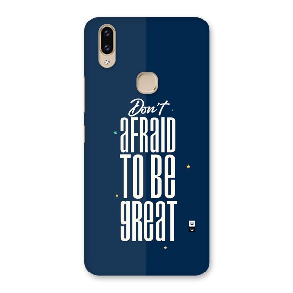 To Be Great Back Case for Vivo V9