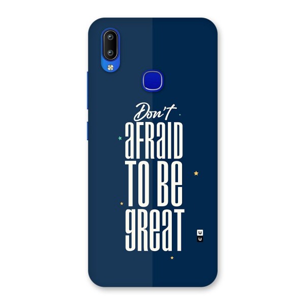 To Be Great Back Case for Vivo Y91