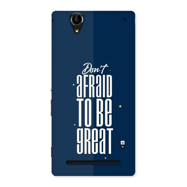 To Be Great Back Case for Xperia T2
