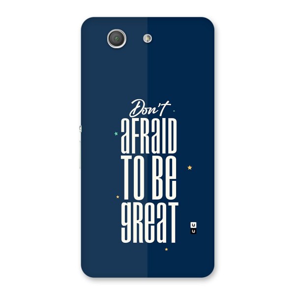 To Be Great Back Case for Xperia Z3 Compact