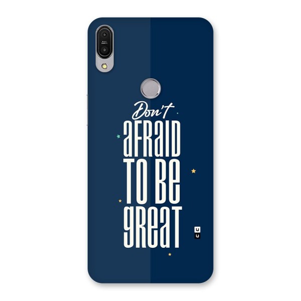 To Be Great Back Case for Zenfone Max Pro M1
