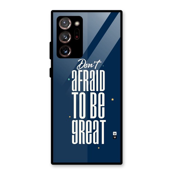 To Be Great Glass Back Case for Galaxy Note 20 Ultra 5G