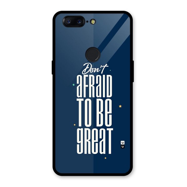 To Be Great Glass Back Case for OnePlus 5T