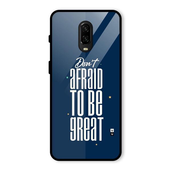 To Be Great Glass Back Case for OnePlus 6T