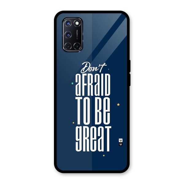 To Be Great Glass Back Case for Oppo A52
