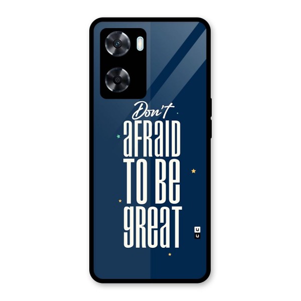 To Be Great Glass Back Case for Oppo A77
